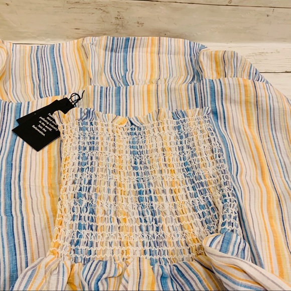 Bermuda dress Marbella XS reformation NWT blue - Picture 6 of 6